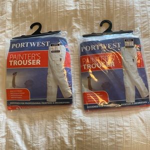 White painter’s trousers